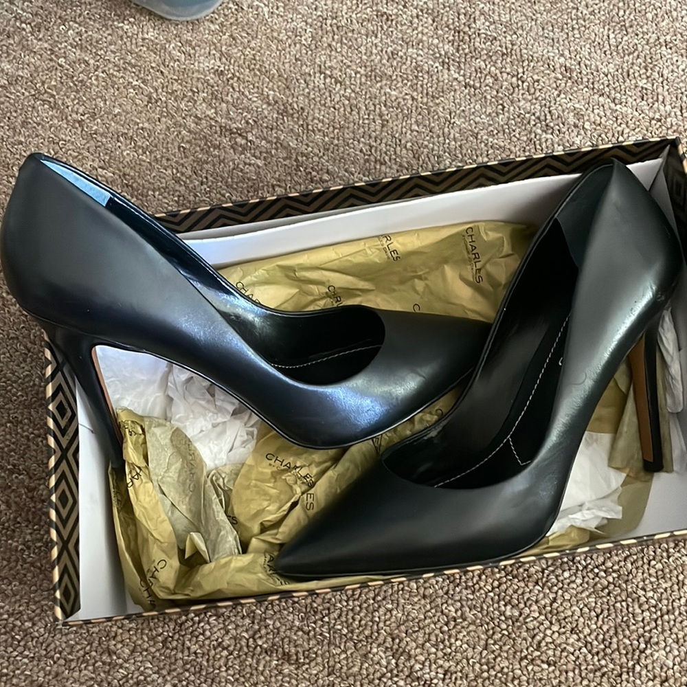Charles by Charles David Black Heels
